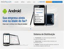Tablet Screenshot of inovaclick.com.br